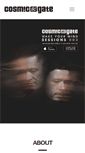 Mobile Screenshot of cosmic-gate.de